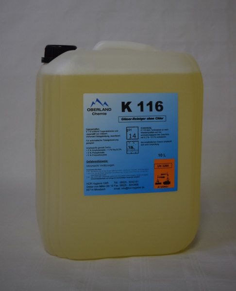 K 116 Gläserreinger, 10 Liter