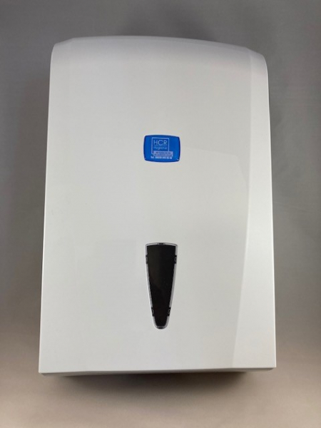 Papierhandtuchspender weiß für ca 600 Blatt